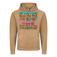 Vintage Camel my kids laugh because they think i'm crazy Vintage Hoodie - JahusDesignShop