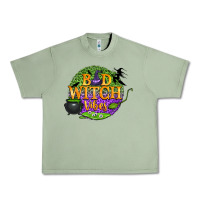 Oil Green bad witch vibes Urban Heavy Tee - BundleAndBundleShop