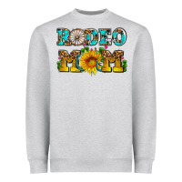 Heather Grey rodeo mom Heavyweight Sweatshirt - AdoDesignShop