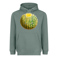 Sage Golden Barrel Cactus Heavyweight Hoodie - LillyAllenDesigns