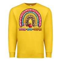 Lemon teach love inspire rainbow Premium Sweatshirt - Artiststas