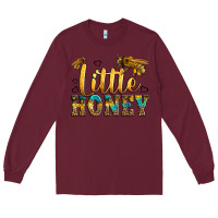 Burgundy Western Little Honey Bee Long Sleeve Tee - LillyAllenDesigns