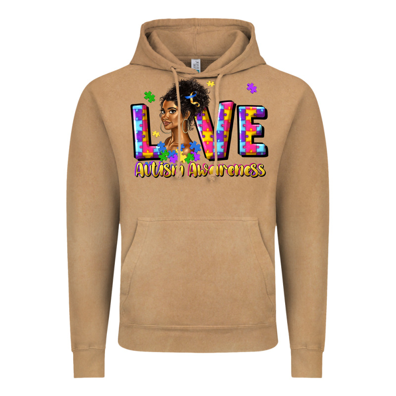 Love Autism Awareness Vintage Hoodie by JahusDesignShop | Teevron