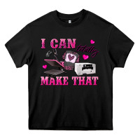 Black i can totally make that Heavy Core Tee - texasbilliewilder