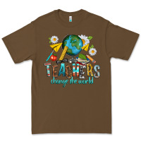 Teachers Change The World Premium Tee | Teevron