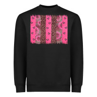 Black ribbon brush stoke Heavyweight Sweatshirt - JahusDesignShop