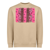 Ribbon Brush Stoke Heavyweight Sweatshirt | Teevron