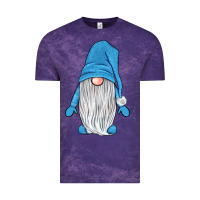 Cloud Purple winter gnome Vintage Tee - JahusDesignShop