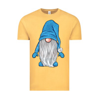 Vintage Mustard winter gnome Vintage Tee - JahusDesignShop