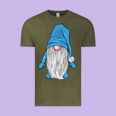Winter Gnome Vintage Tee Designed By Jahusdesignshop