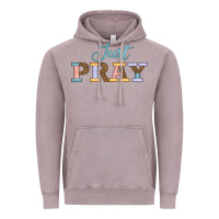 Vintage Zinc Just Pray Vintage Hoodie - JahusDesignShop