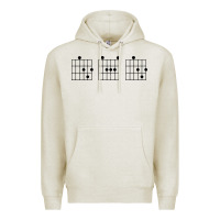 Oatmeal Heather Guitar Chord dad Premium Hoodie - Bettercallsaul