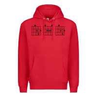 Red Guitar Chord dad Premium Hoodie - Bettercallsaul