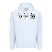White Guitar Chord dad Premium Hoodie - Bettercallsaul