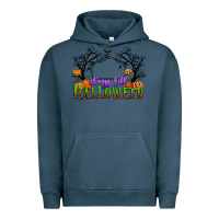 Pigment Midnight Navy days till halloween Urban Hoodie - CowGirlArtShop
