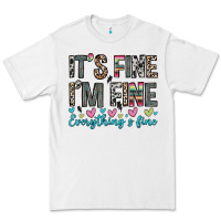 White it s fine i m fine everything s fine Premium Tee - Zillion Design Studio