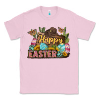 Bubblegum Pink Happy Easter Classic Tee - LillyAllenDesigns