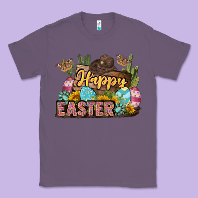 Happy Easter Classic Tee Designed By Lillyallendesigns