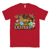 Red Happy Easter Classic Tee - LillyAllenDesigns