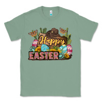 Sage Happy Easter Classic Tee - LillyAllenDesigns