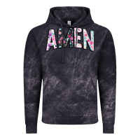 Cloud Black amen Vintage Hoodie - JahusDesignShop