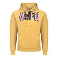 Vintage Mustard amen Vintage Hoodie - JahusDesignShop
