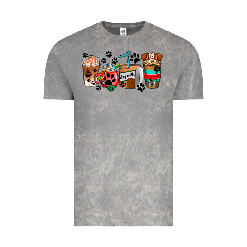 Dogs Coffee Cups Vintage Tee by AdoDesignShop | Teevron