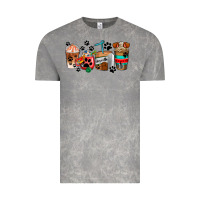 Cloud Rock dogs coffee cups Vintage Tee - AdoDesignShop