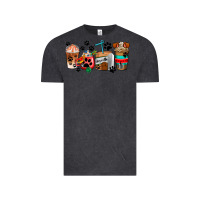 Vintage Black dogs coffee cups Vintage Tee - AdoDesignShop