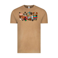 Vintage Camel dogs coffee cups Vintage Tee - AdoDesignShop