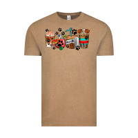 Vintage Coffee dogs coffee cups Vintage Tee - AdoDesignShop