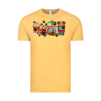 Vintage Mustard dogs coffee cups Vintage Tee - AdoDesignShop