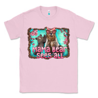 Bubblegum Pink mama bear sees all Classic Tee - Artiststas