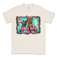Natural mama bear sees all Classic Tee - Artiststas
