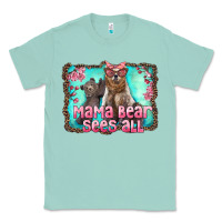 Seafoam mama bear sees all Classic Tee - Artiststas