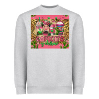Heather Grey cafecito y chisme coffee cups Heavyweight Sweatshirt - Jasminsmagicworld
