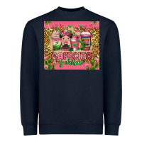 Navy cafecito y chisme coffee cups Heavyweight Sweatshirt - Jasminsmagicworld