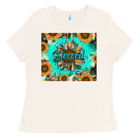 Bone blessed sunflowers Ladies Tee - RanaPortraitStore