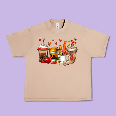 Teacher Coffee Cups Urban Heavy Tee Designed By Jasminsmagicworld