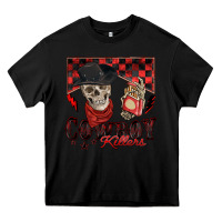 Black cowboy killer Heavy Core Tee - Zillion Design Studio