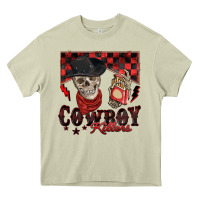 Mossy cowboy killer Heavy Core Tee - Zillion Design Studio
