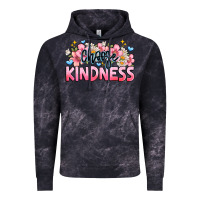 Cloud Black Choose kindness Vintage Hoodie - JahusDesignShop