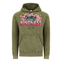 Vintage Olive Choose kindness Vintage Hoodie - JahusDesignShop