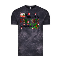 Cloud Black santa's favorite sonographer Vintage Tee - AdoDesignShop