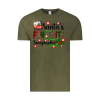 Vintage Olive santa's favorite sonographer Vintage Tee - AdoDesignShop