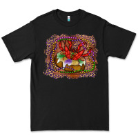 Black Mardi gras king cake crawfish Premium Tee - RanaPortraitStore