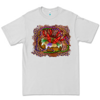 Dove Grey Mardi gras king cake crawfish Premium Tee - RanaPortraitStore