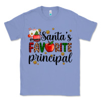 Colony Blue santa's favorite principal Classic Tee - AdoDesignShop