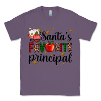 Lavender santa's favorite principal Classic Tee - AdoDesignShop