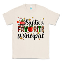 Natural santa's favorite principal Classic Tee - AdoDesignShop